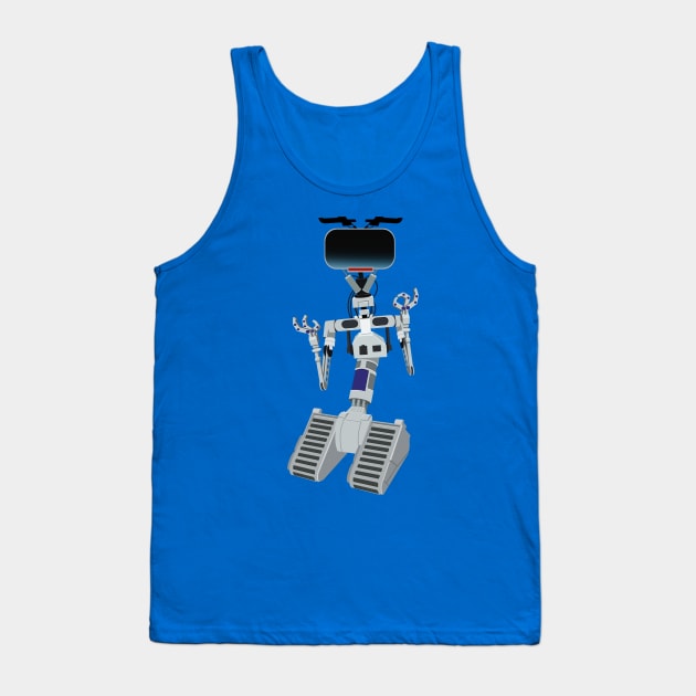 Cool Robot Tank Top by steveashillustration1971